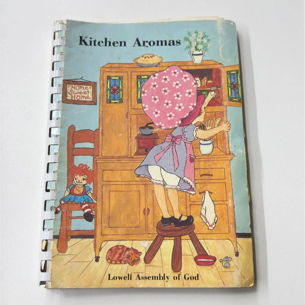 Vintage Community Cookbook Lot of 3 Church Regional Recipes 70s 80s Michigan